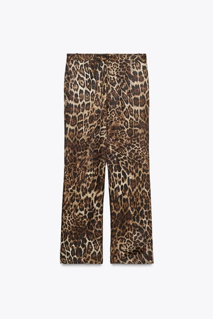 Жаккардовые брюки с анималистическим принтом — ZW COLLECTION- Заказать в России
