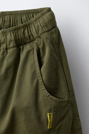 Брюки BALLOON с разрезами- Заказать в России