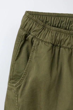 Брюки BALLOON с разрезами- Заказать в России