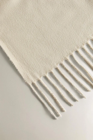 Плед с бахромой- Заказать в России