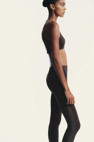 Комбинированный бесшовный топ из тюля- Заказать в России