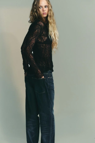 Кружевной топ- Заказать в России