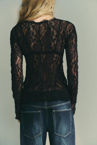 Кружевной топ- Заказать в России