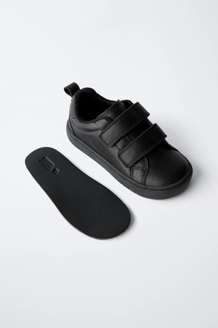 Black | 6427/630/800 - Zara Кожаные кроссовки BAREFOOT