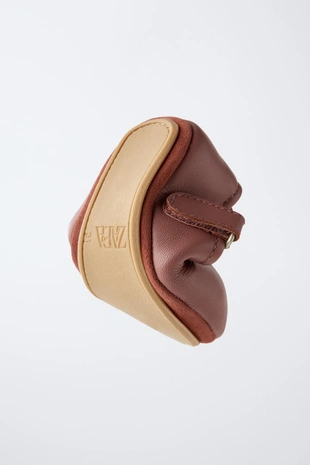 Кожаные балетки- Заказать в России