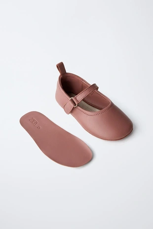 Кожаные балетки- Заказать в России