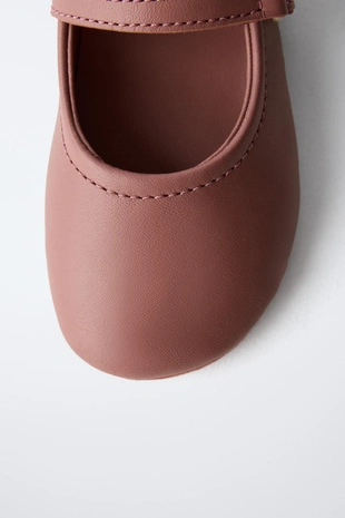 Кожаные балетки- Заказать в России