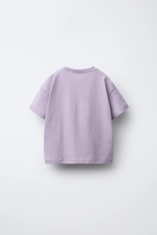 Базовая футболка с вышивкой «сердце»