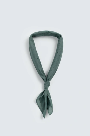 Бандана с принтом в горошек- Заказать в России