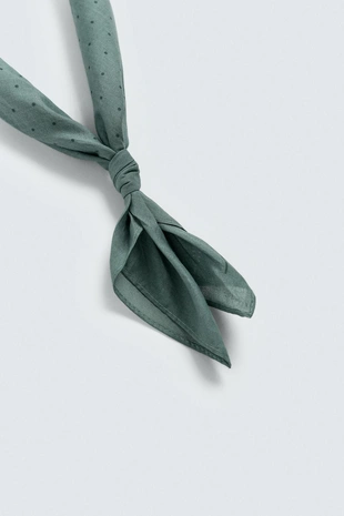 Бандана с принтом в горошек- Заказать в России