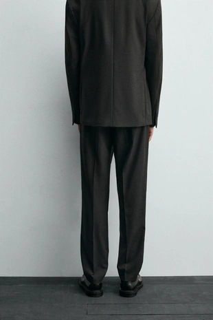 Anthracite Grey | 5749/254/801 - Zara Костюмные брюки SLIM FIT