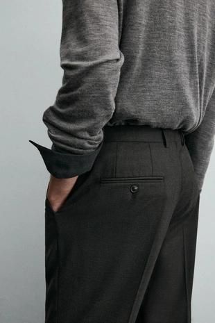 Костюмные брюки SLIM FIT- Заказать в России