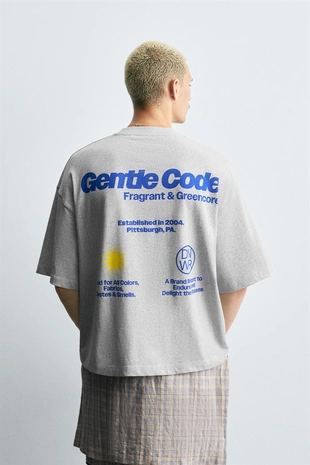 Футболка с комбинированным принтом солнца- Заказать в России