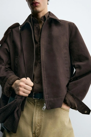 Укороченная куртка- Заказать в России