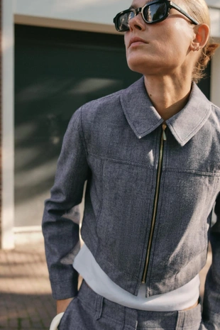 Блейзер на молнии- Заказать в России