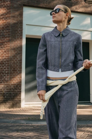 Блейзер на молнии- Заказать в России