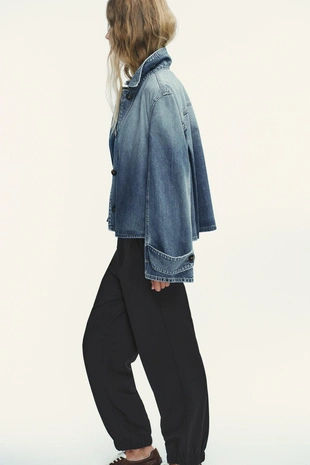 Black | 4391/534/800 - Zara Брюки-джоггеры