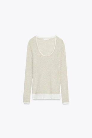 Футболка с эффектом двойной- Заказать в России