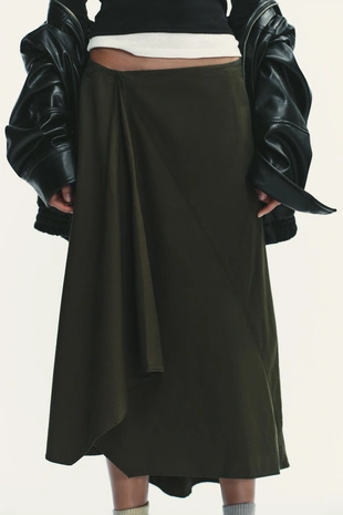 Юбка асимметричного кроя- Заказать в России