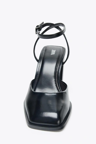 Туфли-мюли с квадратным носком- Заказать в России