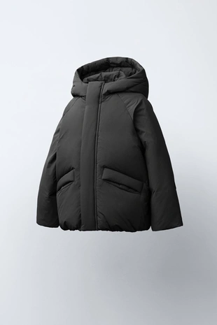 Купить Zara Пуховик с наполнителем из пера и пуха WATER REPELLENT