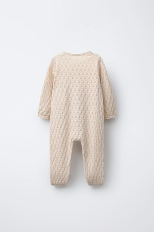 Купить Zara Комбинезон-трансформер фактурной вязки со стопами