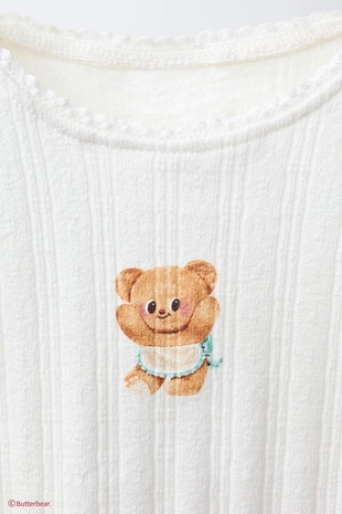 Футболка BUTTERBEAR © с кружевом- Заказать в России