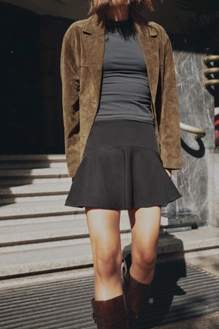 Black | 1165/224/800 - Zara Юбка-шорты