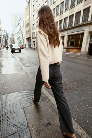 Джинсы Z.02 STRAIGHT ANKLE с высокой посадкой- Заказать в России