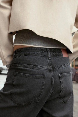 Джинсы Z.02 STRAIGHT ANKLE с высокой посадкой- Заказать в России