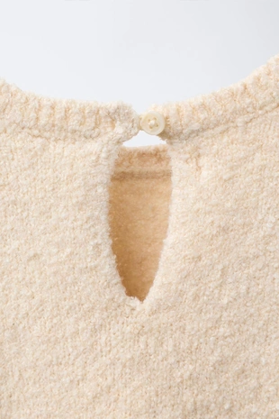 Свитер с вышивкой «бабочки»- Заказать в России