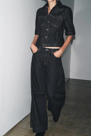 Брюки баллон со складками ZW COLLECTION- Заказать в России