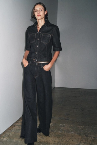 Брюки баллон со складками ZW COLLECTION- Заказать в России