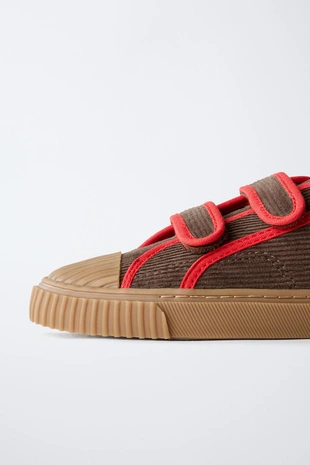 Вельветовые кеды- Заказать в России