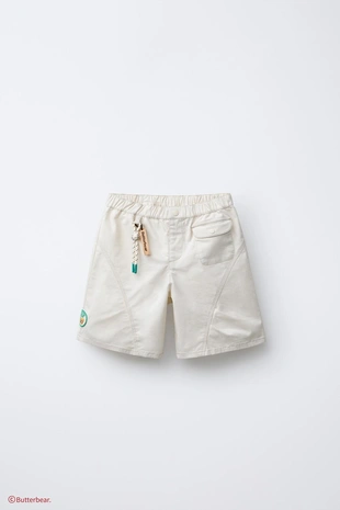 Купить Zara Бермуды STRETCH STRAIGHT CHARM BUTTERBEAR ©