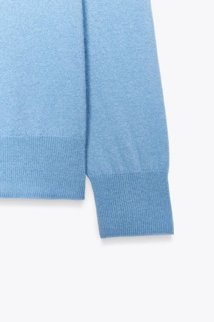 Свитер из 100% экстрамягкой шерсти- Заказать в России