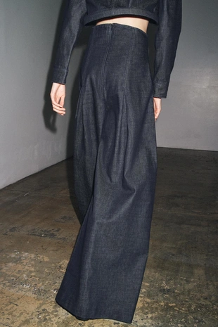 Джинсы WIDE LEG с очень высокой посадкой — ZW COLLECTION- Заказать в России