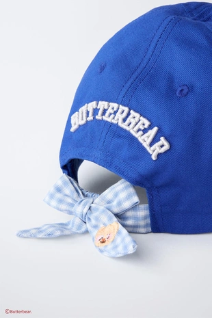 Кепка с ластиковой застежкой и бантом на затылке. BUTTER BEAR ©- Заказать в России