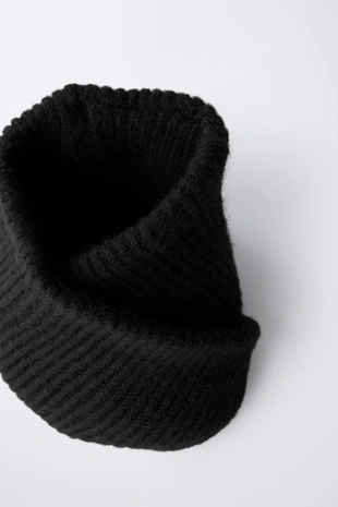 Купить Zara Базовый трикотажный снуд