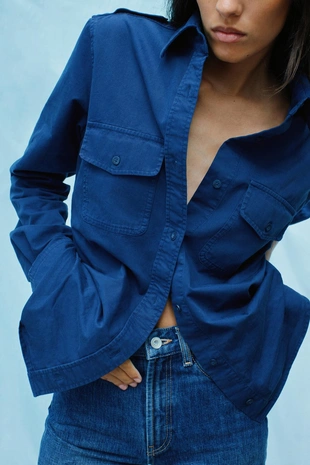 Купить Zara Джинсы TRF слим с высокой посадкой