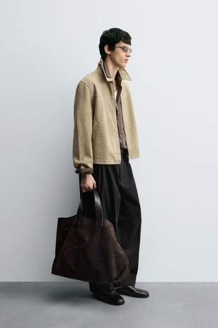 Замшевая куртка- Заказать в России