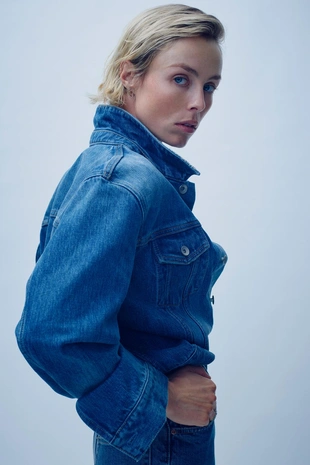 Джинсовая куртка TRF- Заказать в России