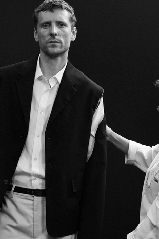 Брюки прямого кроя - LIMITED EDITION- Заказать в России