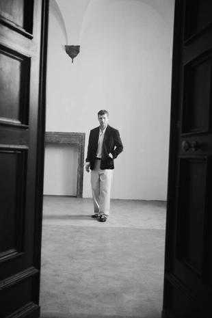 Брюки прямого кроя - LIMITED EDITION- Заказать в России