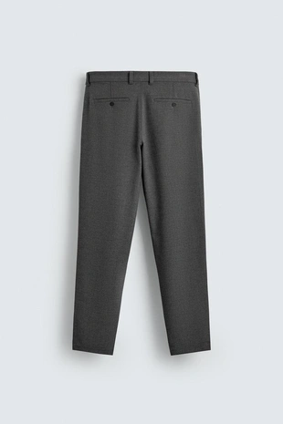 Брюки комфортной посадки из рельефной ткани- Заказать в России