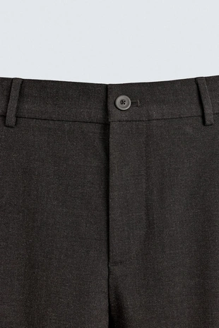 Брюки комфортной посадки из рельефной ткани- Заказать в России