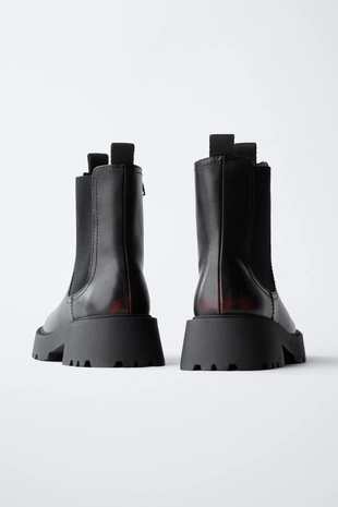 Ботинки с щетинкой- Заказать в России