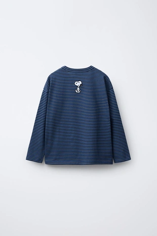 Купить Zara Футболка в полоску с вышивкой SNOOPY PEANUTS™