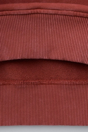 WASHED EFFECT SWEATSHIRT WITH SHINY STARS- Заказать в России