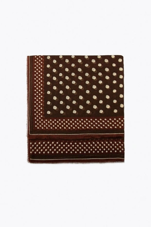 Платок в горошек - Заказать в России